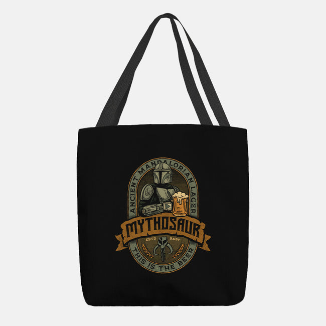 Mythosaur Lager-None-Basic Tote-Bag-teesgeex