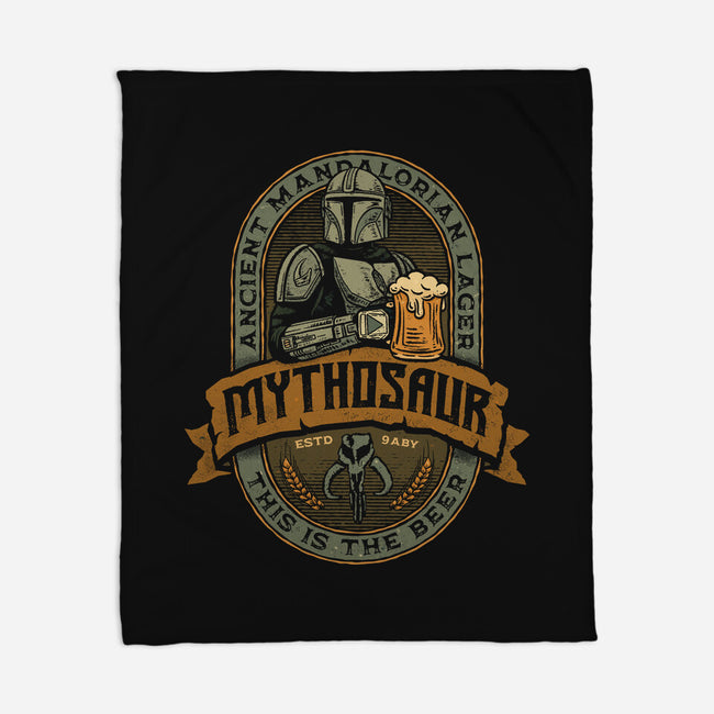 Mythosaur Lager-None-Fleece-Blanket-teesgeex