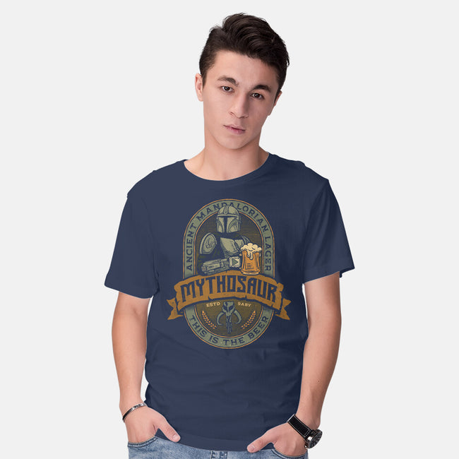 Mythosaur Lager-Mens-Basic-Tee-teesgeex