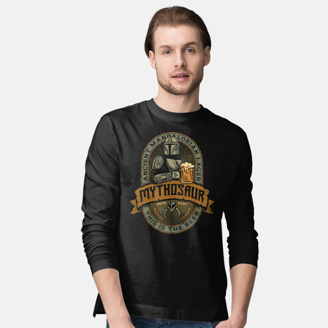 Mythosaur Lager-Mens-Long Sleeved-Tee-teesgeex