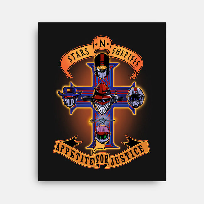 Stars N Sheriffs-None-Stretched-Canvas-AndreusD