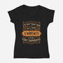 I'm Not That Old-Womens-V-Neck-Tee-koalastudio