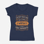 I'm Not That Old-Womens-V-Neck-Tee-koalastudio