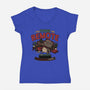 The Lost Remote-Womens-V-Neck-Tee-teesgeex
