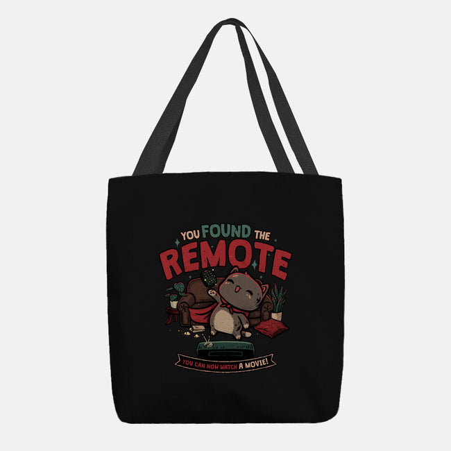 The Lost Remote-None-Basic Tote-Bag-teesgeex