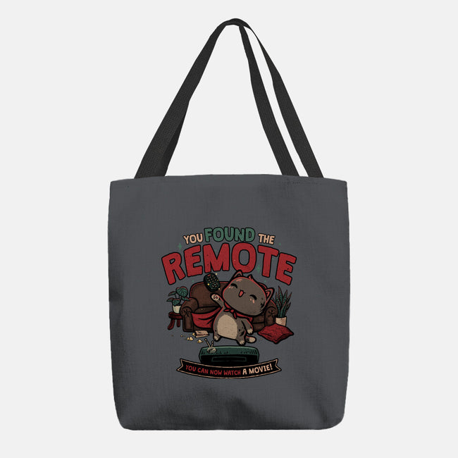 The Lost Remote-None-Basic Tote-Bag-teesgeex