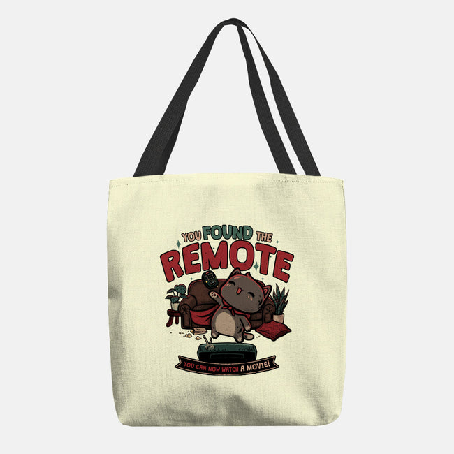 The Lost Remote-None-Basic Tote-Bag-teesgeex