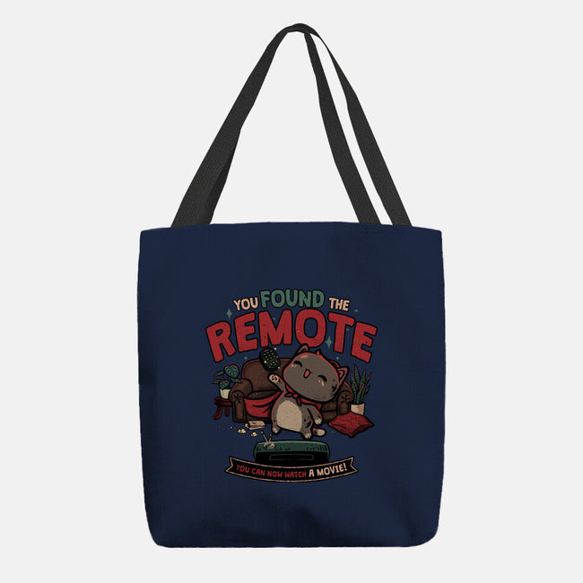 The Lost Remote-None-Basic Tote-Bag-teesgeex