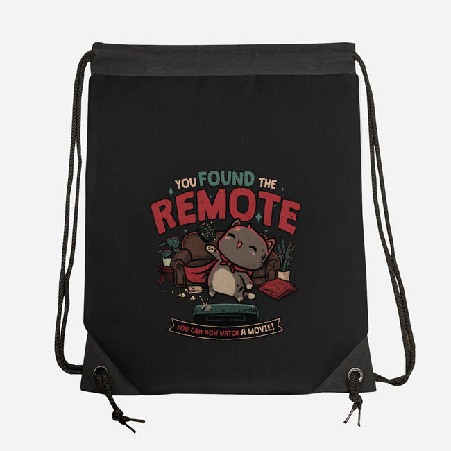 The Lost Remote-None-Drawstring-Bag-teesgeex