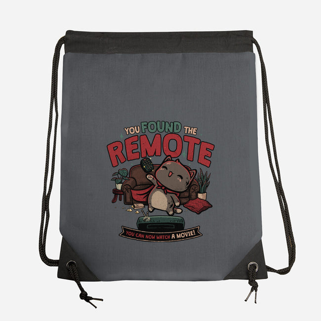 The Lost Remote-None-Drawstring-Bag-teesgeex