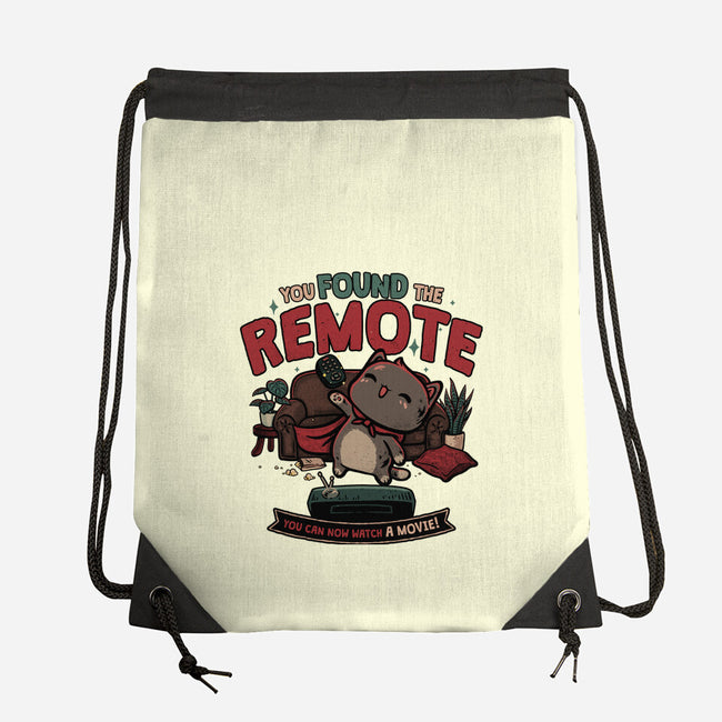 The Lost Remote-None-Drawstring-Bag-teesgeex