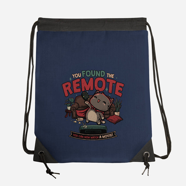 The Lost Remote-None-Drawstring-Bag-teesgeex