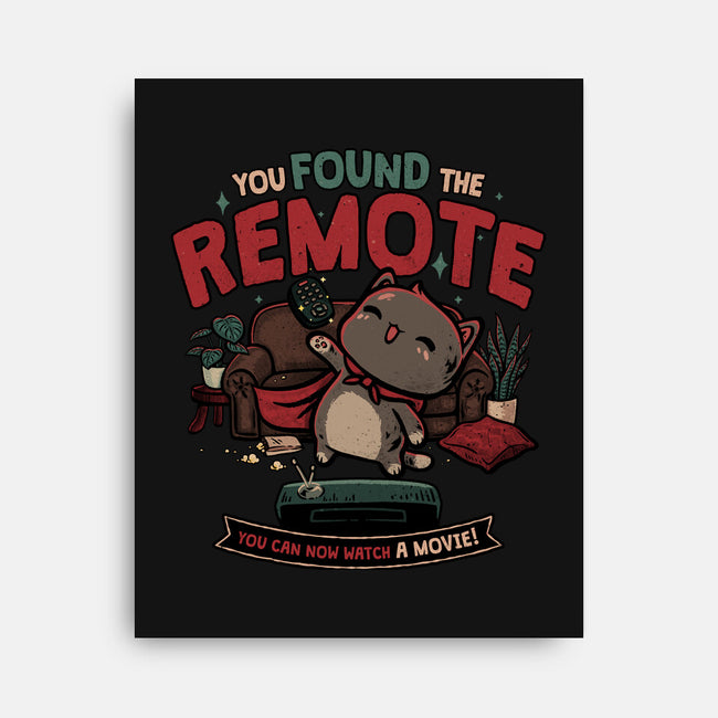 The Lost Remote-None-Stretched-Canvas-teesgeex