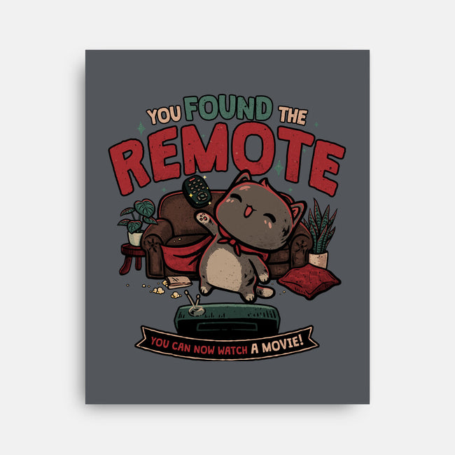 The Lost Remote-None-Stretched-Canvas-teesgeex