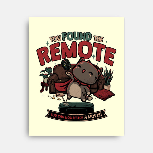 The Lost Remote-None-Stretched-Canvas-teesgeex