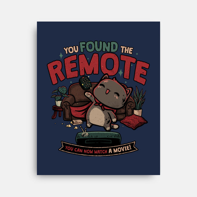 The Lost Remote-None-Stretched-Canvas-teesgeex