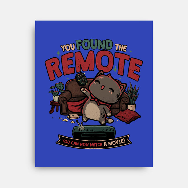 The Lost Remote-None-Stretched-Canvas-teesgeex