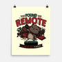 The Lost Remote-None-Matte-Poster-teesgeex