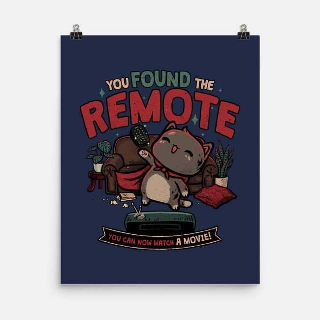 The Lost Remote-None-Matte-Poster-teesgeex