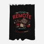 The Lost Remote-None-Polyester-Shower Curtain-teesgeex