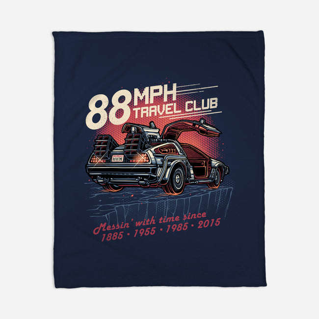 88mph Travel Club-None-Fleece-Blanket-glitchygorilla