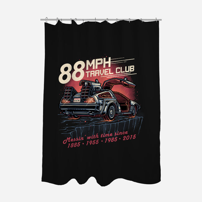 88mph Travel Club-None-Polyester-Shower Curtain-glitchygorilla
