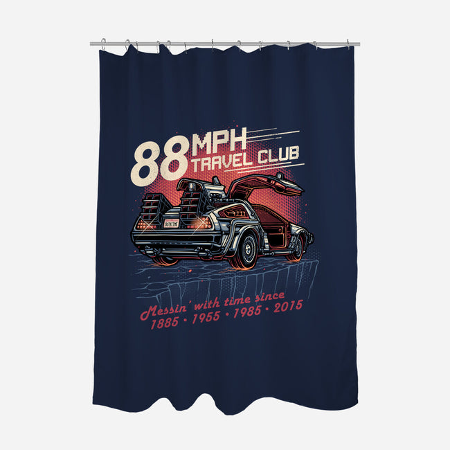 88mph Travel Club-None-Polyester-Shower Curtain-glitchygorilla