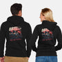 88mph Travel Club-Unisex-Zip-Up-Sweatshirt-glitchygorilla