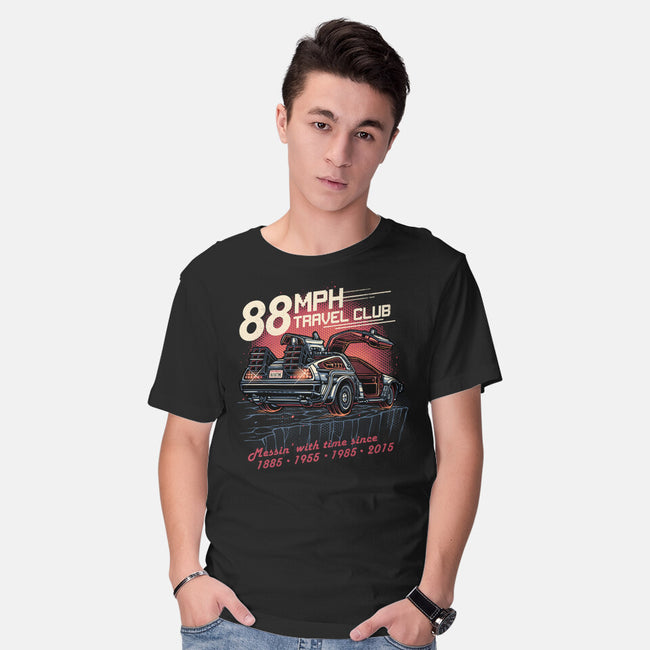 88mph Travel Club-Mens-Basic-Tee-glitchygorilla