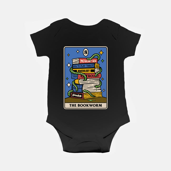 The Bookworm Tarot-Baby-Basic-Onesie-tobefonseca