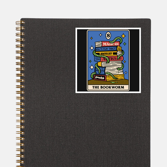 The Bookworm Tarot-None-Glossy-Sticker-tobefonseca