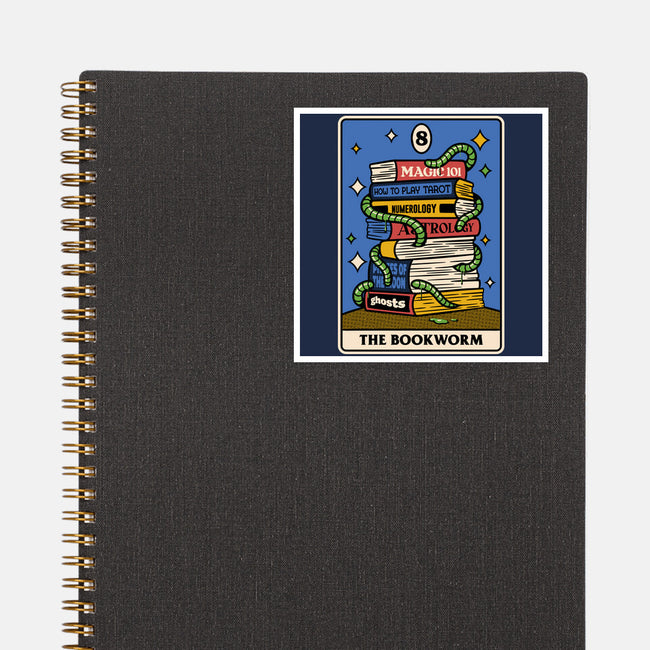 The Bookworm Tarot-None-Glossy-Sticker-tobefonseca