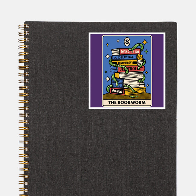 The Bookworm Tarot-None-Glossy-Sticker-tobefonseca