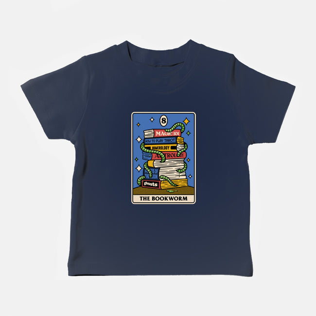 The Bookworm Tarot-Baby-Basic-Tee-tobefonseca