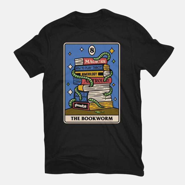 The Bookworm Tarot-Mens-Heavyweight-Tee-tobefonseca