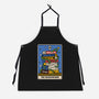 The Bookworm Tarot-Unisex-Kitchen-Apron-tobefonseca