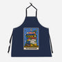 The Bookworm Tarot-Unisex-Kitchen-Apron-tobefonseca