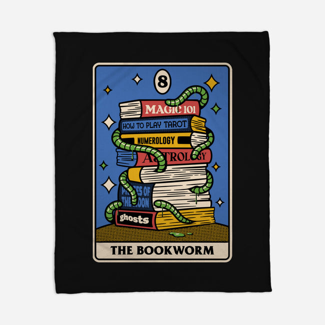 The Bookworm Tarot-None-Fleece-Blanket-tobefonseca