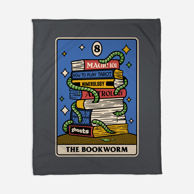The Bookworm Tarot-None-Fleece-Blanket-tobefonseca