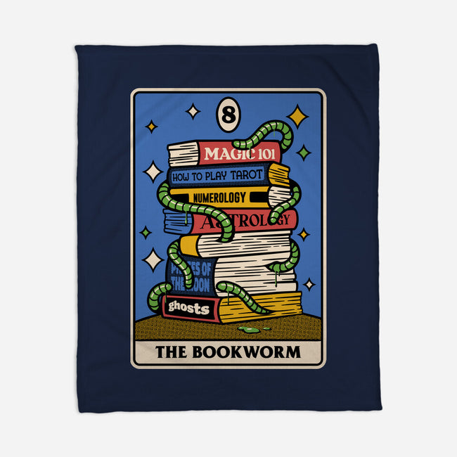 The Bookworm Tarot-None-Fleece-Blanket-tobefonseca