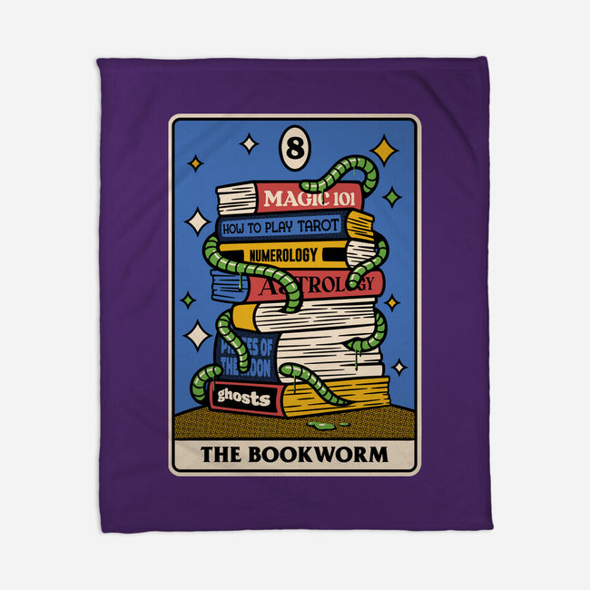 The Bookworm Tarot-None-Fleece-Blanket-tobefonseca