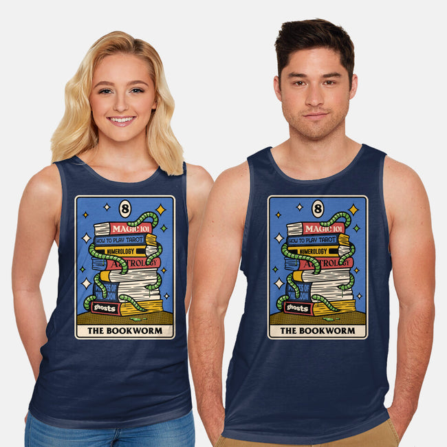 The Bookworm Tarot-Unisex-Basic-Tank-tobefonseca
