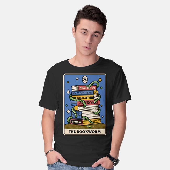 The Bookworm Tarot-Mens-Basic-Tee-tobefonseca