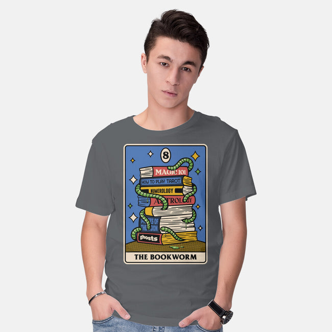 The Bookworm Tarot-Mens-Basic-Tee-tobefonseca