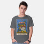 The Bookworm Tarot-Mens-Basic-Tee-tobefonseca