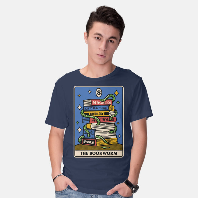 The Bookworm Tarot-Mens-Basic-Tee-tobefonseca