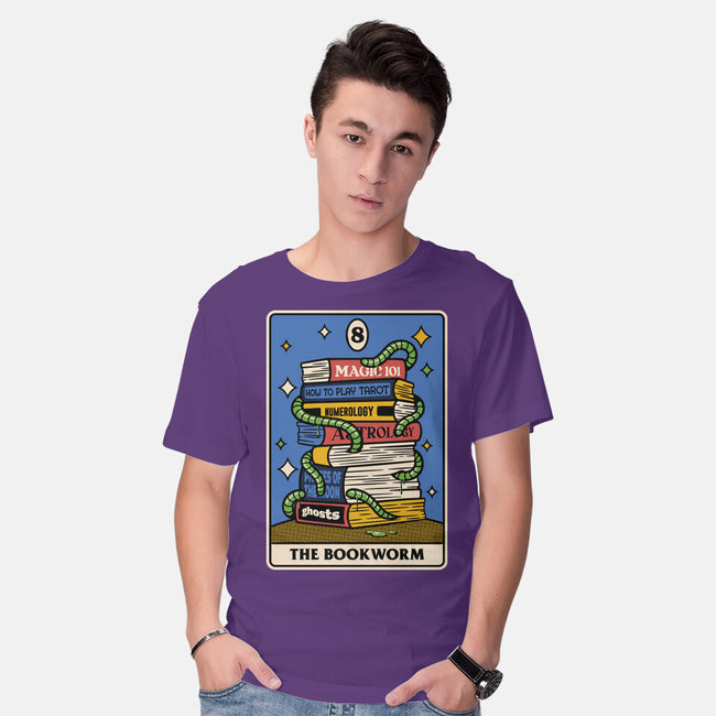 The Bookworm Tarot-Mens-Basic-Tee-tobefonseca