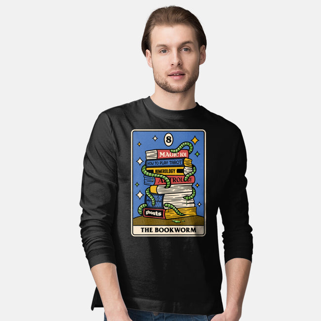 The Bookworm Tarot-Mens-Long Sleeved-Tee-tobefonseca