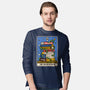 The Bookworm Tarot-Mens-Long Sleeved-Tee-tobefonseca