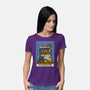 The Bookworm Tarot-Womens-Basic-Tee-tobefonseca